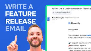 Craft the PERFECT feature release email with me!