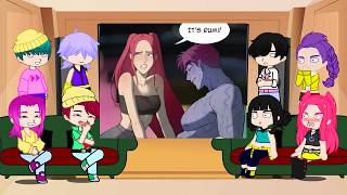 KPop Demon Hunters React To Themselves / TikToks + Memes / Huntrix & Saja Boys / Gacha React