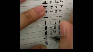 how to write korean alphabet( part5 )          korean vowels