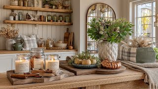 Romantic, Warm & Cozy Rustic Fall Decor 2025 | Vintage Cottagecore Home Ideas for Autumn 2025