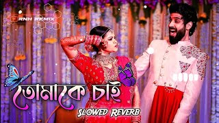 Tomake Chai Lofi | তোমাকে চাই  | (Slowed+Reverb) | Bangla Song 2023