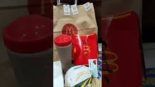 McDonald's Delivery! #mcdonalds #mcdonald #homedelivery #fastfood #mcdonaldstoy #online #order #food