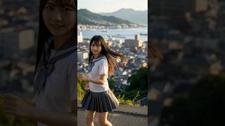 リミックス「陽のあたる坂道」(32秒) #AIart