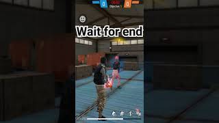 WAIT FOR END 😂 #funnymoments #freefire #funnyshorts #freefireshorts