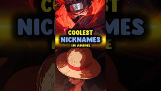 Top 3 coolest nicknames in anime😎 #animehindi #animecontent #top3