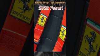 Drop Top Supercar 2022 Ferrari F8 Spider 2022 Ferrari 488 Pista Spider Exotic p10