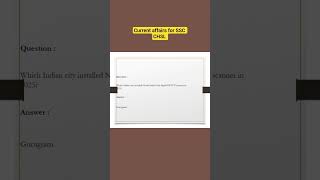 Current affairs for SSC CHSL prep.. #ssc#maths #governmentexam#english#sscchsl#civilserviceexam#upsc