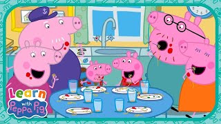 Learn About Families With Peppa Pig 👩‍👩‍👧‍👦 Educational Videos for Kids 📚 Learn With Peppa Pig |