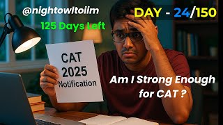 Inside My Daily CAT Prep | Vlog - 24 | Road to IIMs 2025