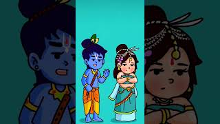 "Faislaa tum khud kro..🦢🪞💌#absolutecutie#natkhatkrishna🎀