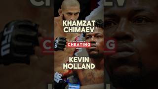 Khamzat was accused of cheating in his match against Kevin Holland 🤨 || What do you think? #mma #ufc