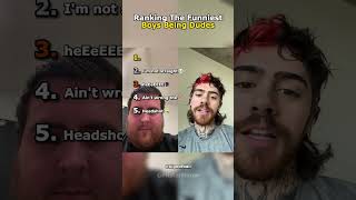 Ranking The Funniest Boys Being Dudes