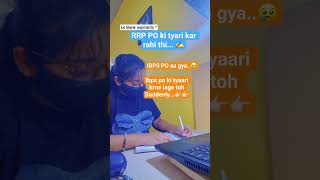 banking aspirants nowdays 🫠#relatable   #sbipo   #rrbpo #ibpspo #bankingaspirants #banking