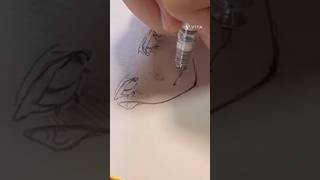 お久しぶりのアナログ動画✨ #イラスト #イラストメイキング