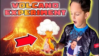 Making a Small Volcano - #science #experiment