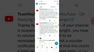 I Still Trying To Contact TeamYouTube On Twitter So They Can Actually Help Me Get My Channel Back