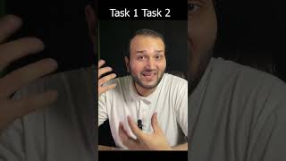 Task 1 and Task 2 of IELTS Writing Module #shorts