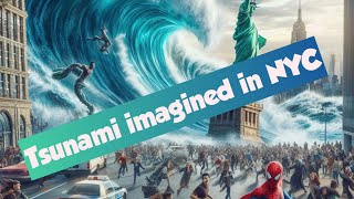Tsunami imagined in New york city ||