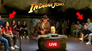 What if Indiana Jones was filmed in front of a live studio audience?