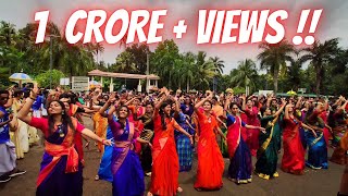 ONAM CELEBRATION at FISAT COLLEGE | GIRLS FLASHMOB | KERALA TRADITION