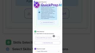 QuickPrepAI Reel