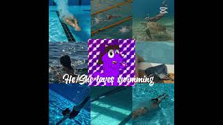 No wonder why I love making underwater related content🌊🌞💧💜🫶