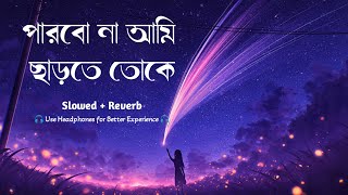 পারবো না আমি ছাড়তে তোকে || Parbo Na Ami Charte Toke Bengali Song  || Bengali Romantic Lofi Song 😊