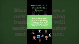 Blockchain technology, smart contracts and  etherscan #blockchaintechnology #fyp #smartcontract