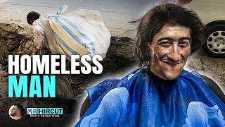 Homeless man haircut Amazing transformation