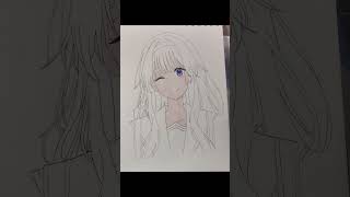#drawing waguri kaoruko#thefragrantflowerblooms hope u like and subscribed