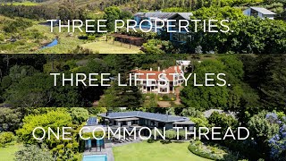 Three Properties. Three Lifestyles. One Common Thread.
