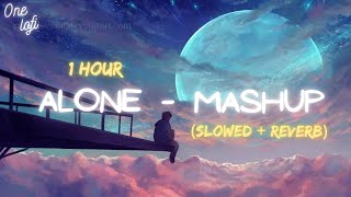 1 Hour Of Alone Lofi Vibe | Bollywood lofi Mashup For Study/Chill/Relax/Sleep | One lofi