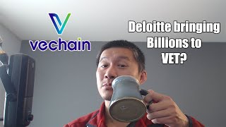 Vechain(VET)の推測: DeloitteはVeChainに数十億ドルを投入しようとしているのか?
