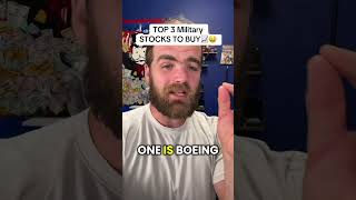 Top 3 Military Stocks to buy 2025 📈🚨
