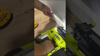 I made my own baseboards! #diyhomerenovation #diy #homeimprovement