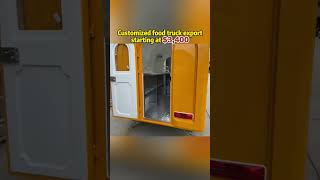 "How Can You Build a $480,000/Year Food Truck Business Using Chinese Export Trailers?"#siristar
