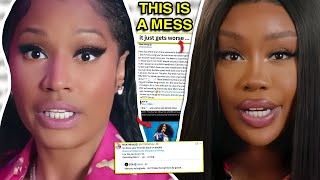 NICKI MINAJ CALLS OUT SZA