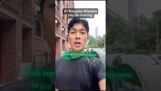 Don’t make this #1 mistake on your resume #careertips #jobsearchtips #howto #future #newyork #career