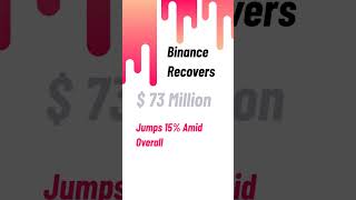 Binance #CryptoRecovery #Cryptocurrency #Blockchain #CryptoSecurity #BinanceNews #CryptoScam #