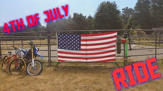 DIRT BIKE RIDE ON 4th Of JULY(GoPro)