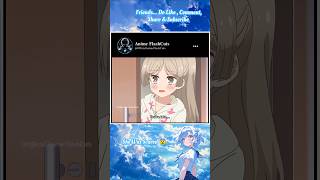 She Was Scared 😨| The Sweet Tyrant | #anime #shorts #comedy