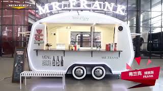 FRANK Exquisite  Food Vending Trailer. Young Style Food Trailer For Sale