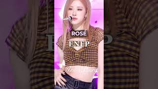 Blackpink members MBTI #Blackpink #Lisa #Rosé #Jennie #Jisoo #kpop #shorts #fyp