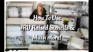 JRV Raised Stencils & Much More!