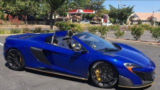 McLaren 675LT Spider acceleration