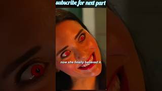 Now she finally believed it ||don't miss out#horror #filmfrenzy #shortsfeed