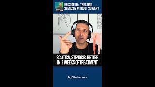 Stenosis better in 8 weeks!