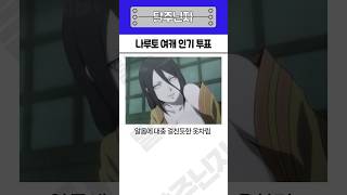 어질어질한 나루토 여캐 인기투표 #아루토 #애니