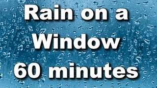 Rain on a Window Sound - 60 Minutes "Sleep Sounds"