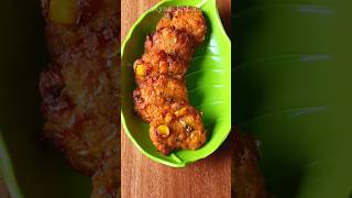 Most Viral Sweet Corn Vada Recipe🤩😋 | Quick Indian Snack #shortsfeed #sweetcorn #cornvada